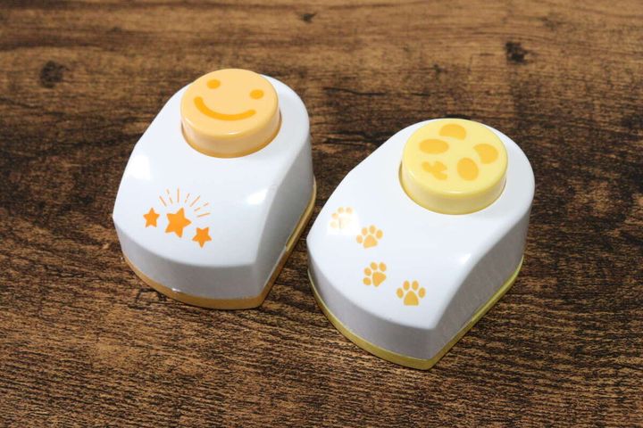 ダイソーののり用パンチ フレンドとのり用パンチ アニマルのビジュアル