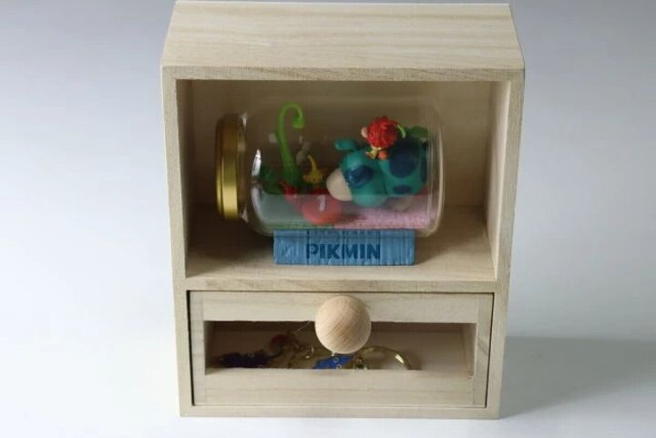 ダイソー インテリア収納ボックス（引き出し付） 使用例 アレンジ