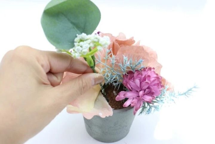ダイソー アレンジフラワーポット（ノーブル） アレンジ可能