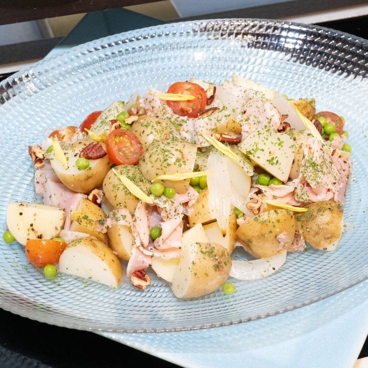 週末ディナー限定「パストラミと春の野菜のメリメロ」