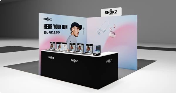 【大阪・東京・名古屋】オープンイヤー型イヤホンShokzをマラソンEXPOで体感！ノベルティ配布も