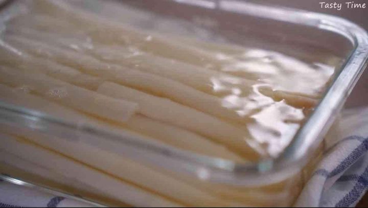 コストコ┃ホワイトアスパラの茹で方と保存方法