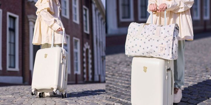 STRAWBERRYシリーズ (左から順に)シフォンブラウス、スカート、トートバッグ