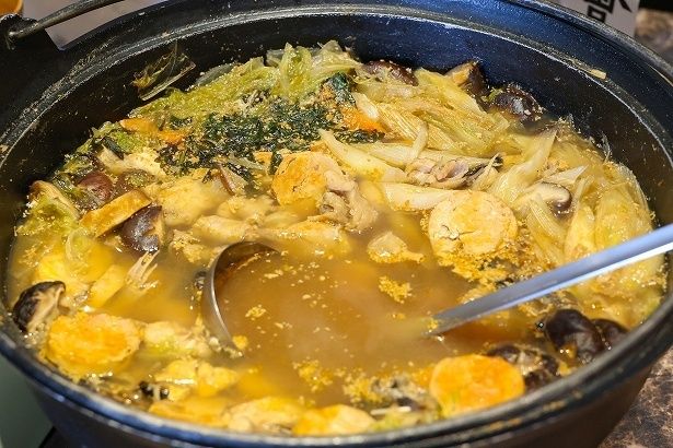 冬はあんこう鍋も登場