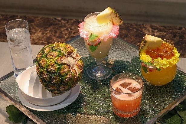 別料金でカクテルも楽しめる