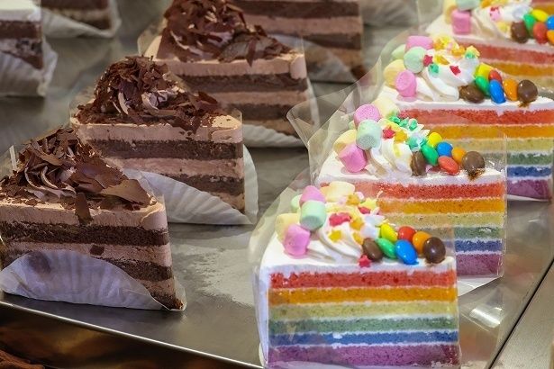 「ワイキキテラスカフェ」で提供されるケーキ