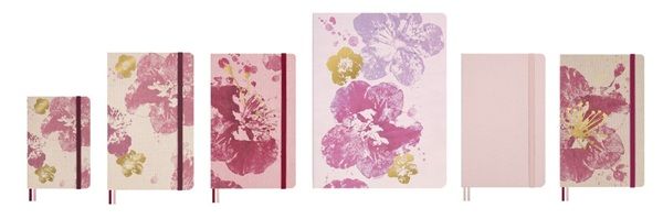 モレスキンの春を感じさせるノートや筆記具「サクラ 限定版コレクション」が発売！