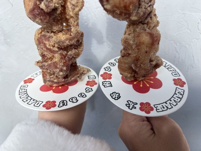 太宰府からあげsofuto（ソフト）ステッカー