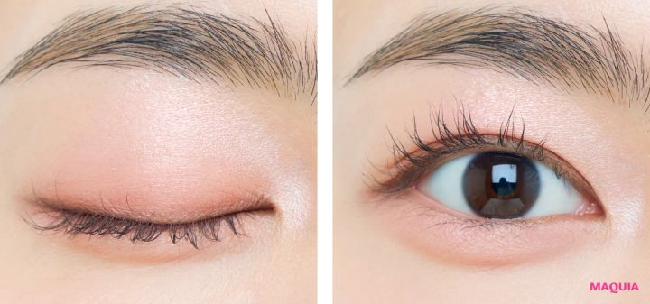 2026年春アイシャドウ エチュード ぽよんアイメイカー フレッシュコーラル 二重におすすめの塗り方ハウツー