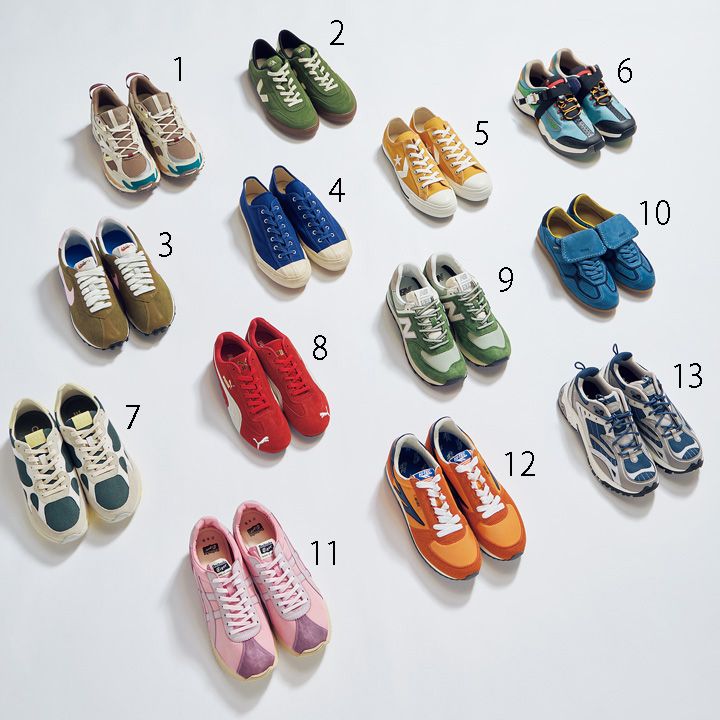 ナイキ、コンバース、ニューバランス…コーデに華を添えるカラフルスニーカー13選