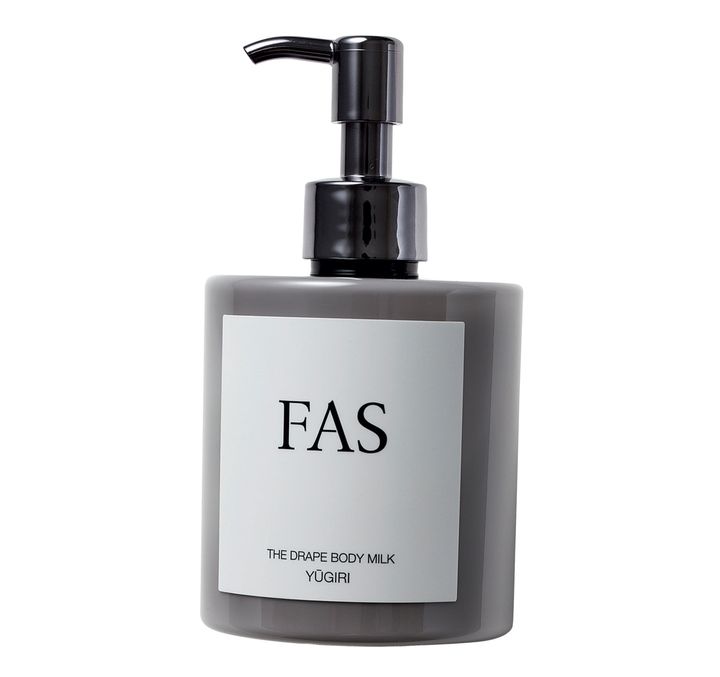 FAS （ファス）のボディミルク、 ザ ドレープ ボディミルク YŪGIRI