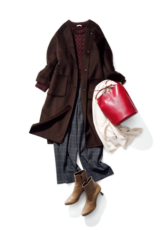 【毎日コーデ】グレーのチェックパンツでいつもよりクールに