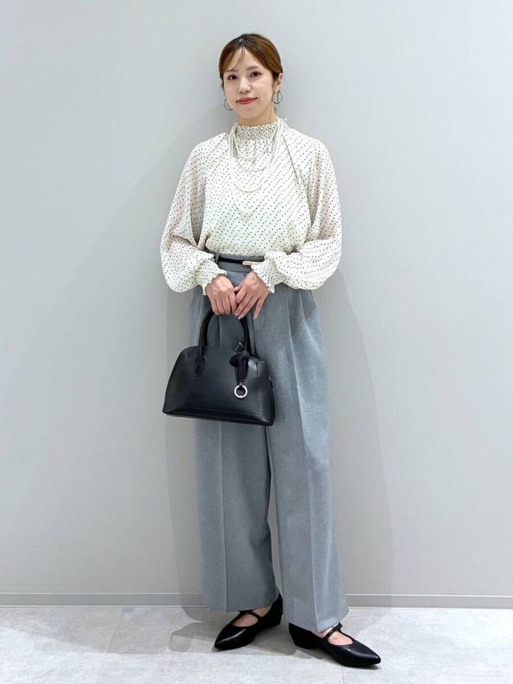 2026春グローバルワーク大人女性おすすめアソートシャーリングブラウス