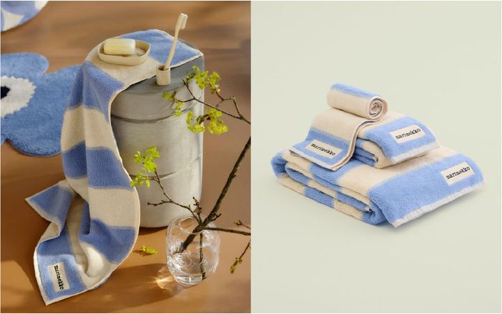Galleria 30×50cm ゲストタオル 7,260円（オンライン限定）<br /> Galleria 50×100cm ハンドタオル 12,100円（オンライン限定）