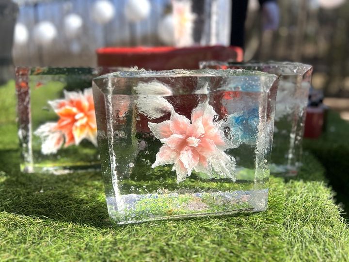 花氷の絵付け体験1