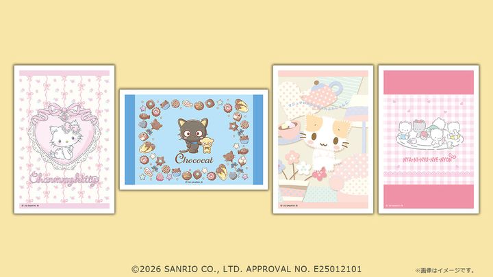 サンリオキャラクターズ ねこの日 コンテンツプリント