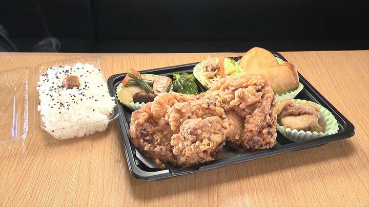 2月17日放送の「ヒューマングルメンタリー オモウマい店」に登場する「大ちゃん弁当」（中京テレビ提供）