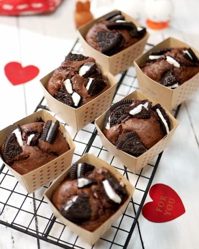 百均のカップで作るチョコマフィン