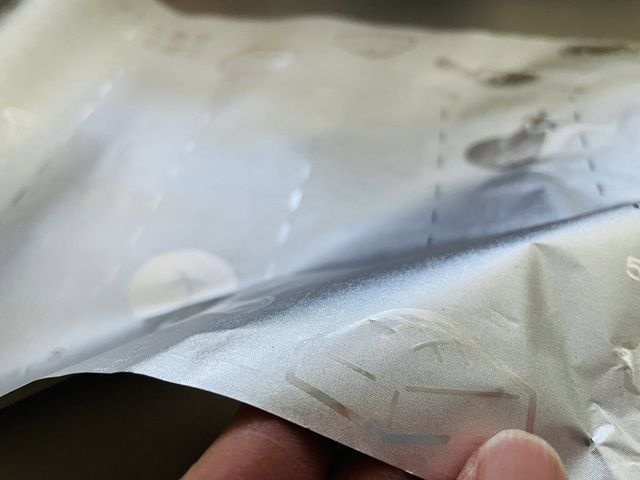 ダイソー フライパン用アルミホイル シリコーンコーティングでくっつきにくい