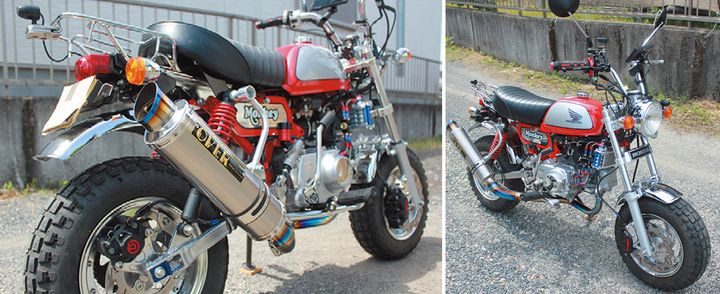 10年越しの完成形から「5.5J」のワイド仕様まで。4台のモンキーに見る、自分だけのカスタム道