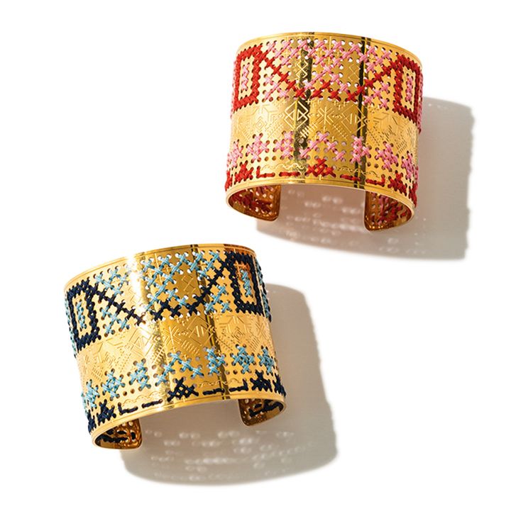 ハンド刺繍が織りなす芸術的な美しさにため息