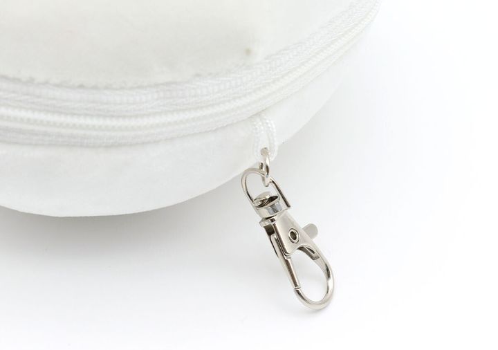 お文具さんぬいぐるみポーチパスケースフック