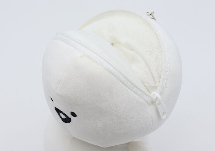 お文具さんぬいぐるみポーチパスケース収納