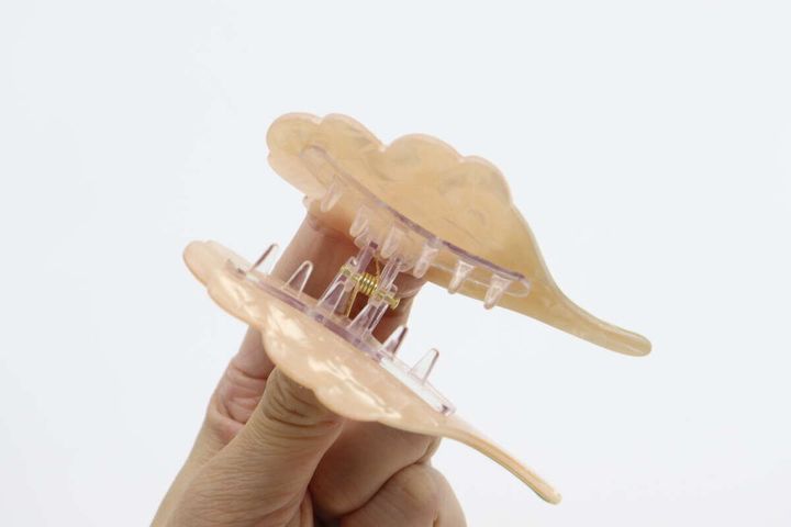 ダイカットバンスクリップ 花 クリップ部分