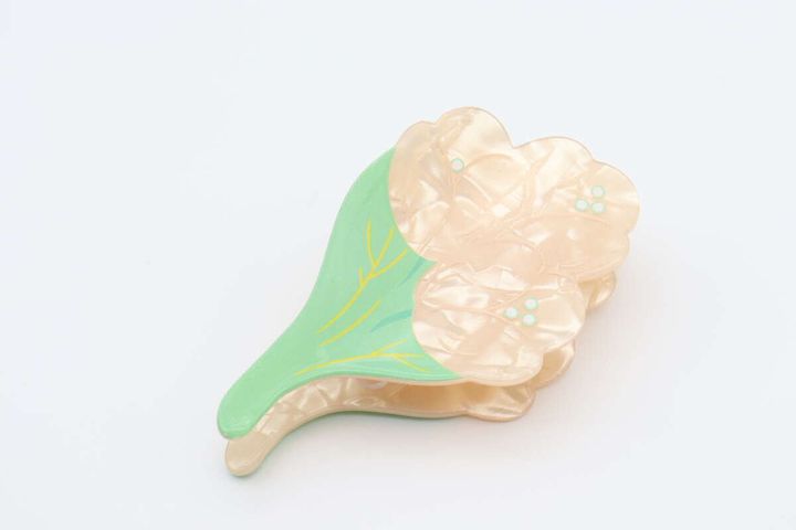 ダイカットバンスクリップ 花