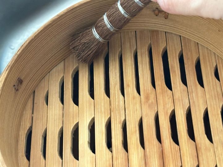 洗剤を使いたくない蒸籠（せいろ）洗いに最適