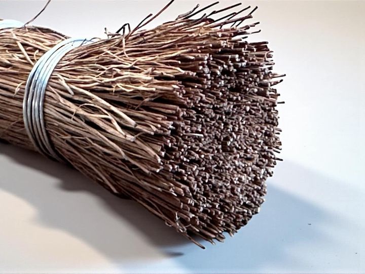 シュロでできているたわし