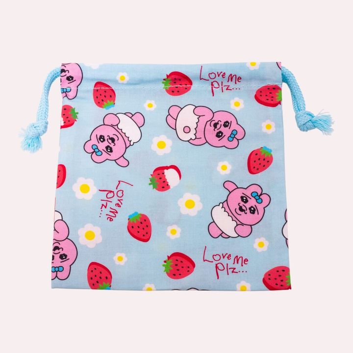 スケーター「おぱんちゅうさぎ」ブラインド 巾着M02