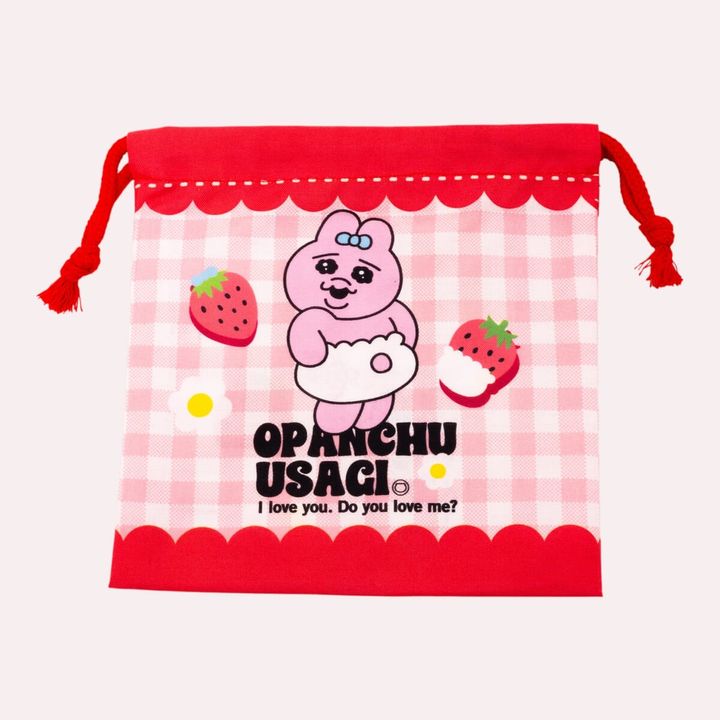 スケーター「おぱんちゅうさぎ」ブラインド 巾着M05