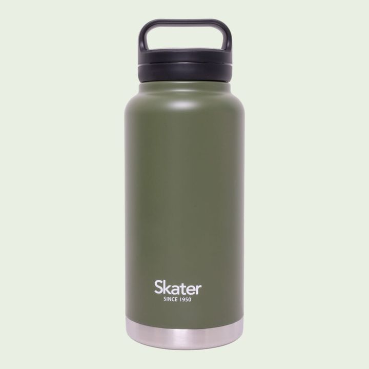 スクリューハンドル付き マグボトル 1,000ml オリーブ