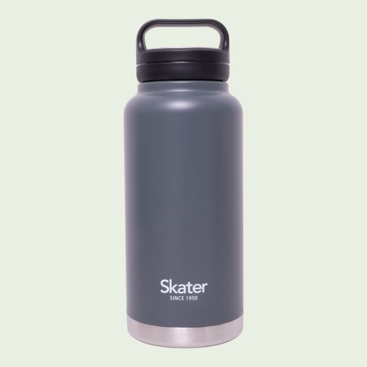 スクリューハンドル付き マグボトル 1,000ml ナイトグレー