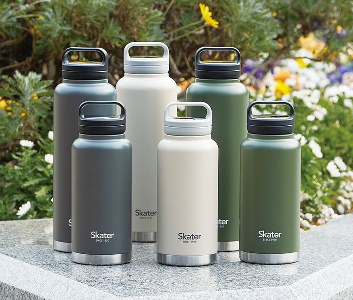 スケーター「スクリューハンドル付き マグボトル」