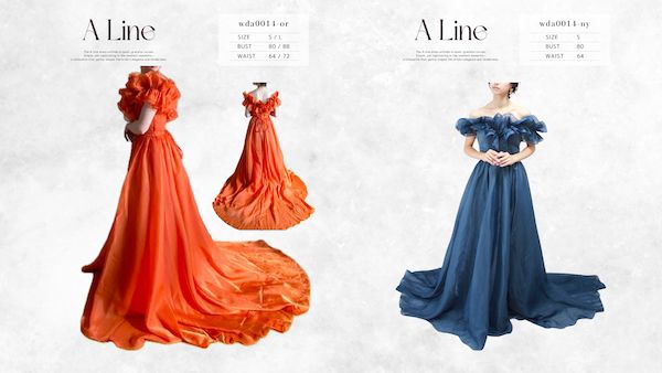 高級ドレスを軸にロケ前撮りに最適化したドレスコレクションをLiberoaが発表