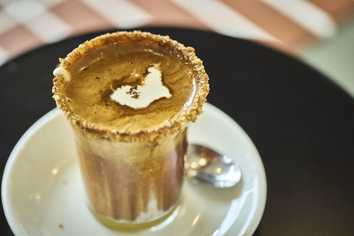 「ナッツクリームラテ」