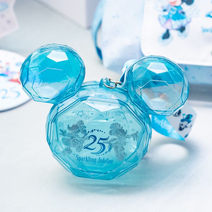 【スーベニア3点】ディズニーシー 25周年 スパークリングジュビリー　スナック ジュビリーブルーのきらめきを持ち歩き！東京ディズニーシー25周年
