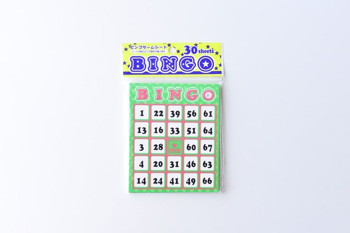 100均のビンゴカードにはどんな種類がある？【セリア・キャンドゥ・ダイソー】
