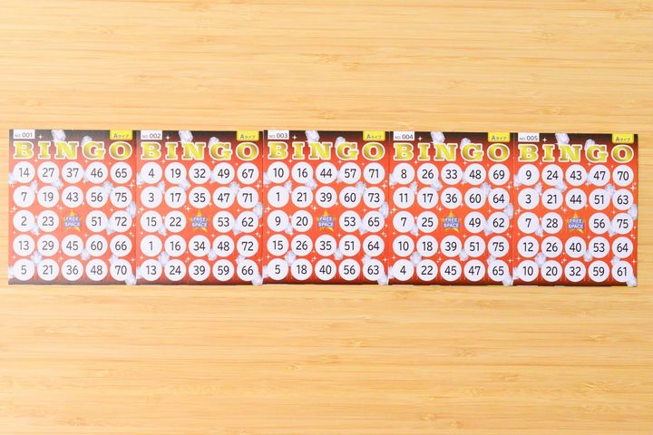 100均のビンゴカードにはどんな種類がある？【セリア・キャンドゥ・ダイソー】