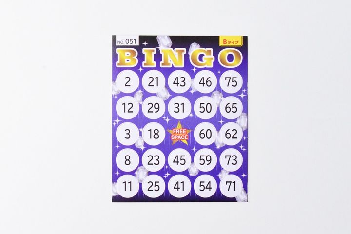 100均のビンゴカードにはどんな種類がある？【セリア・キャンドゥ・ダイソー】