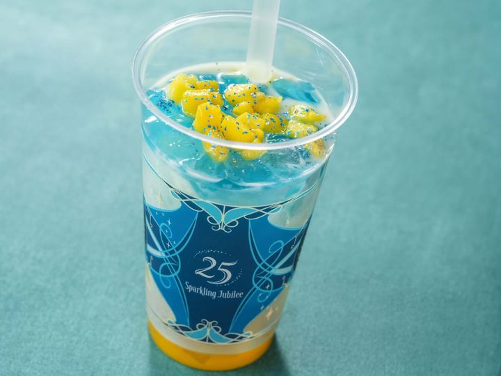 東京ディズニーシー25周年“スパークリング・ジュビリー”スペシャルラッシー（マンゴー＆ブルーゼリー）