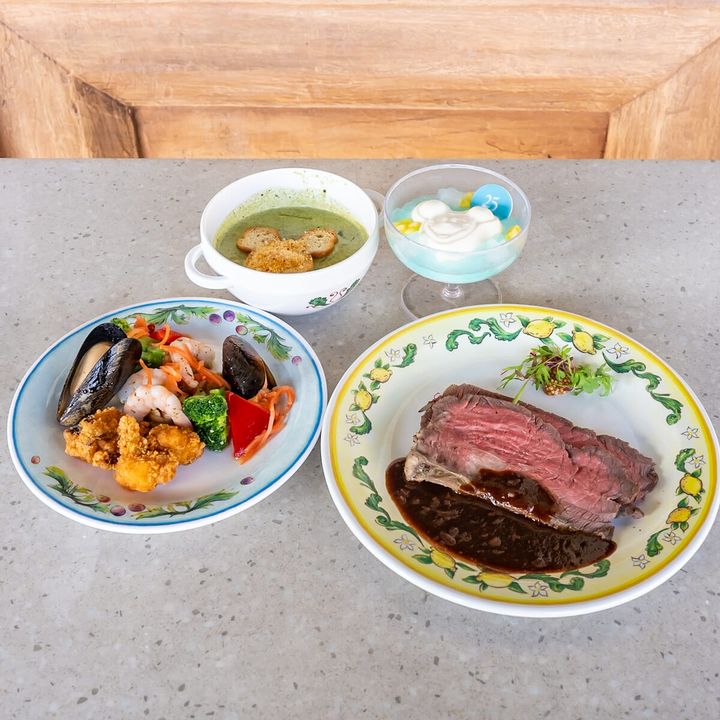 東京ディズニーシー25周年“スパークリング・ジュビリー”カフェ・ポルトフィーノ スペシャルセット
