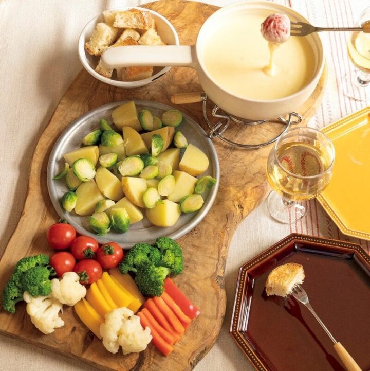 チーズフォンデュの10分レシピ