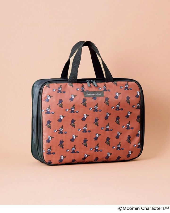 ムーミン×サマンサ モスモスの旅アイテムが「便利すぎる」と話題！リンネル4月号の「大型ボストン」＆「衣類圧縮ケース」付録の優秀具合をレポート