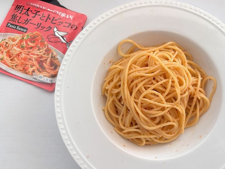 GYORAN GYORAN 明太子とトビッコの焦しガーリックパスタソース