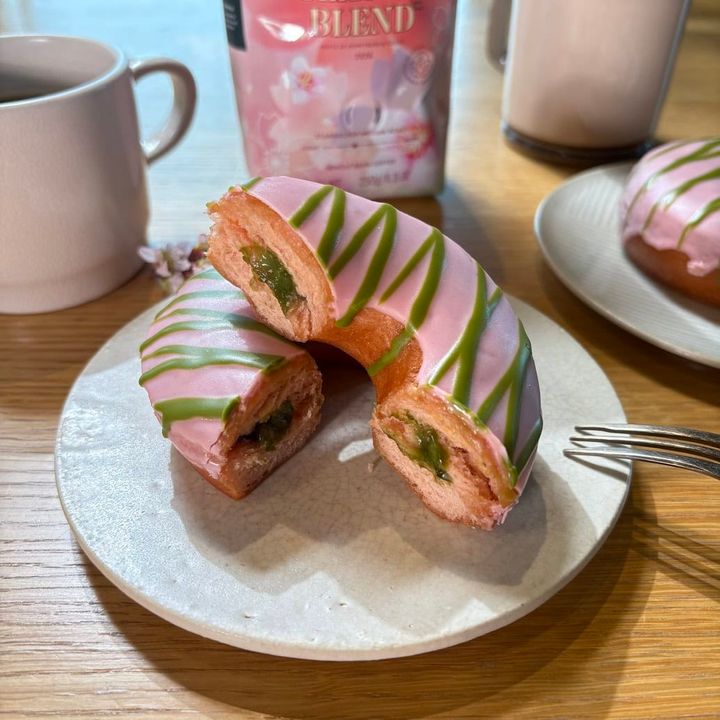 スタバ 桜抹茶ドーナツ