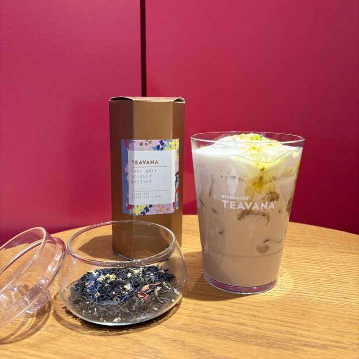 スタバ アールグレイ ハニーレモン ムース ティー ラテ