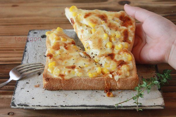 コーンマヨチーズトースト